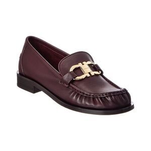 Ferragamo Maryan Leather Loafer, Brown